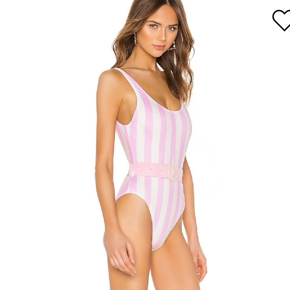 Solid & Striped Anne Marie Belted One Piece Swimsuit Size XS